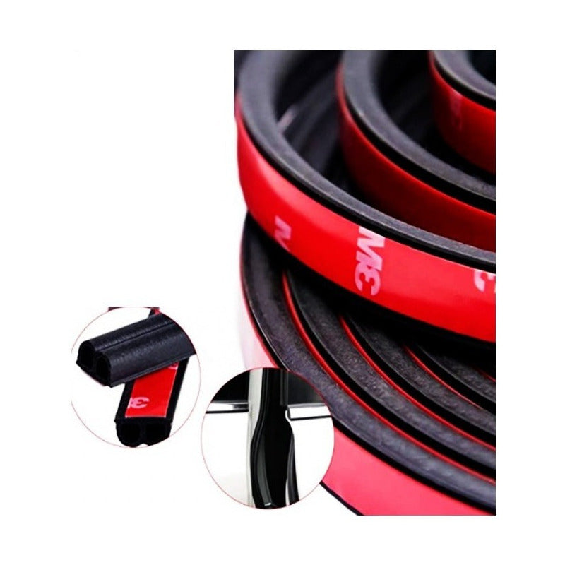 Moldura Puerta Protectora Auto Autoadeshiva Forma B 5m - Eurotruck Mexico