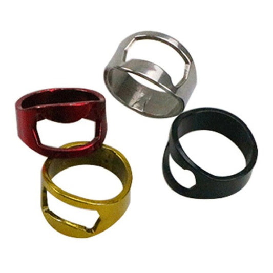 Anillos Destapador De Cerveza 15 Piezas 20 O 22mm Negro Plat