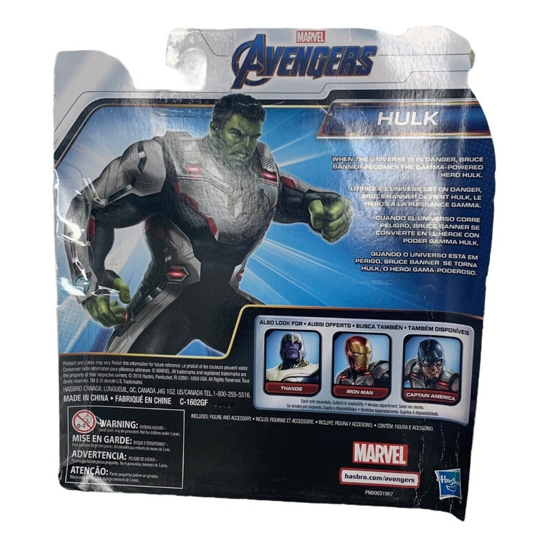 Hulk Titan Hero Power Marvel Avengers Deluxe Movie Hulk