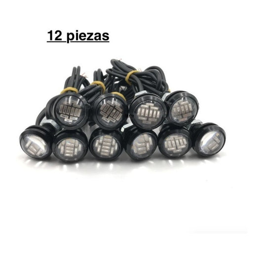 Ojo De Aguila Faro Led Doble Funcion Envio Gratis 12 Piezas