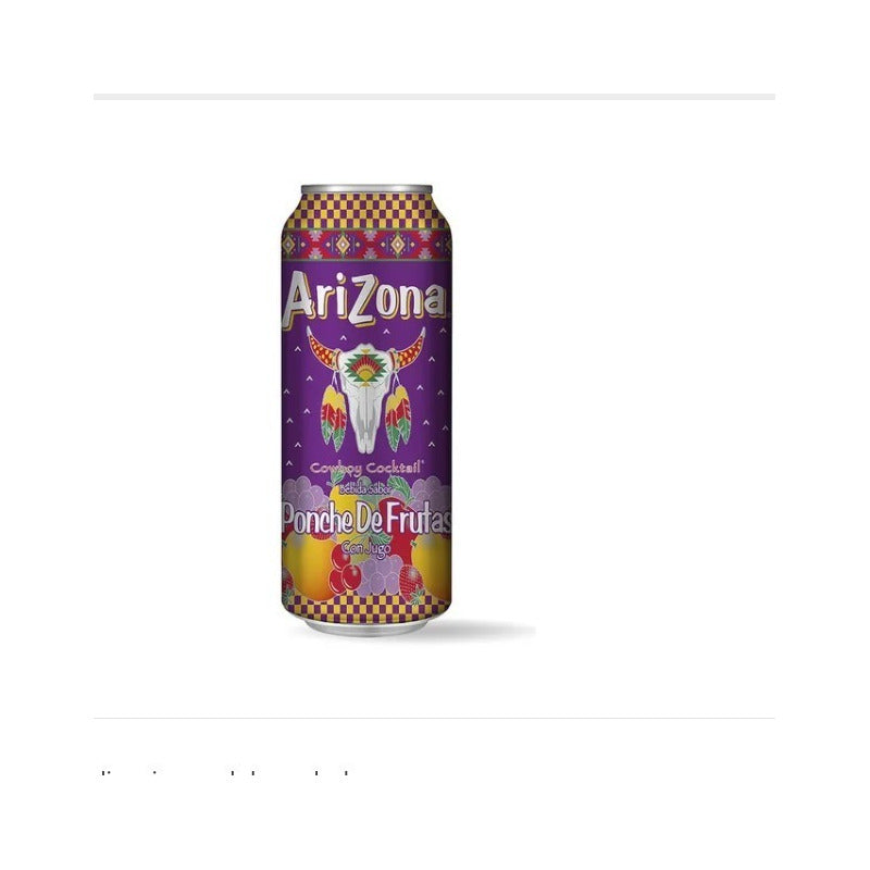 Bebida De Frutas Arizona Sabor Ponche De Frutas De 680 Ml