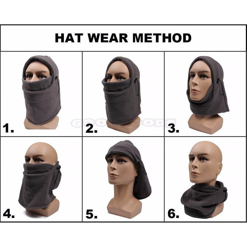 Mascara Termica Balaclava Frio Bufanda Moto Gorro Tactica