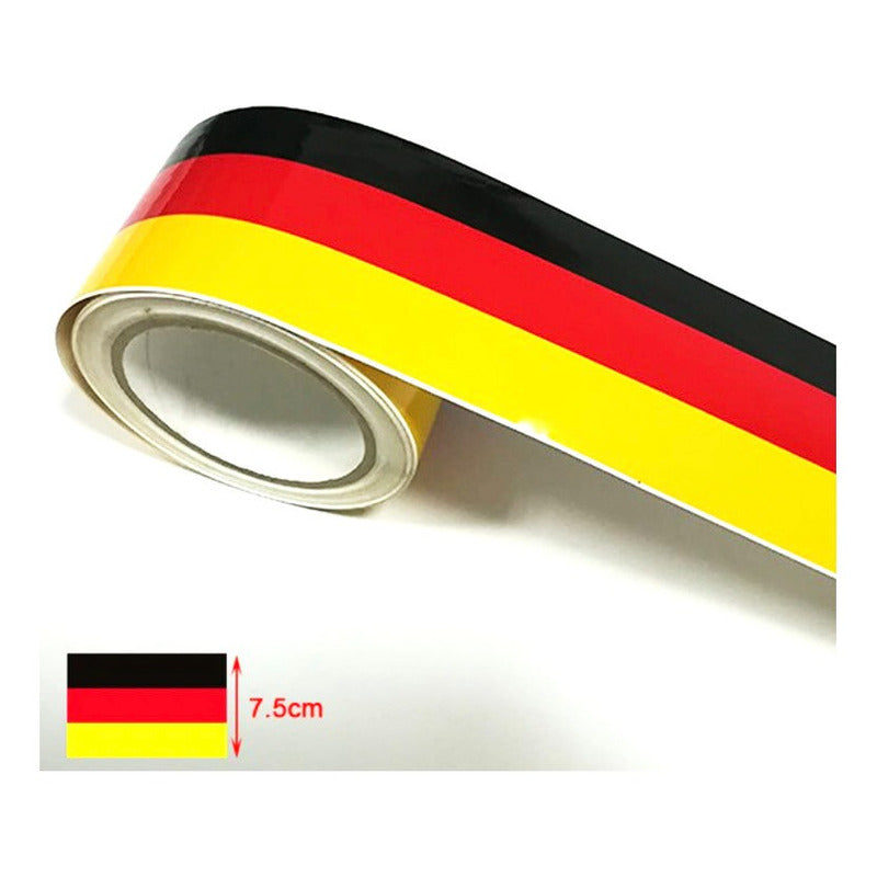 Sticker Calcomania Vinil Alemania Jetta Bora Polo 7.5cm X 1m - Eurotruck Mexico