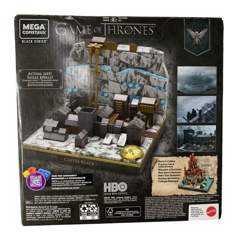 Mega Construx Game Of Thrones Castillo Negro Set Construccio - Eurotruck Mexico