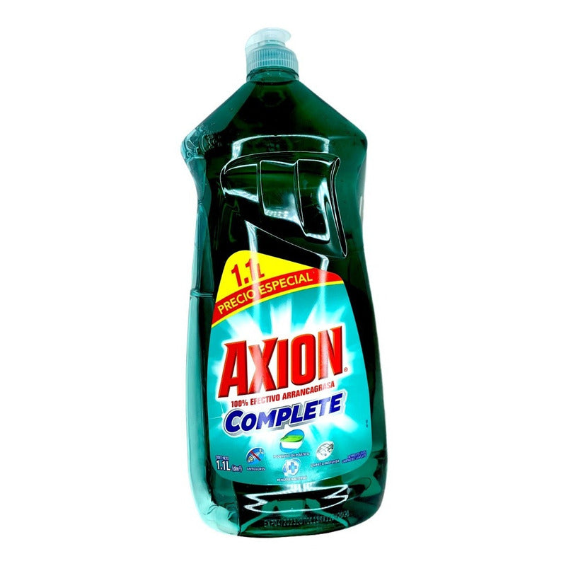 Jabón Lavatrastes Líquido Axion Complete Arrancagrasa 1.1 L