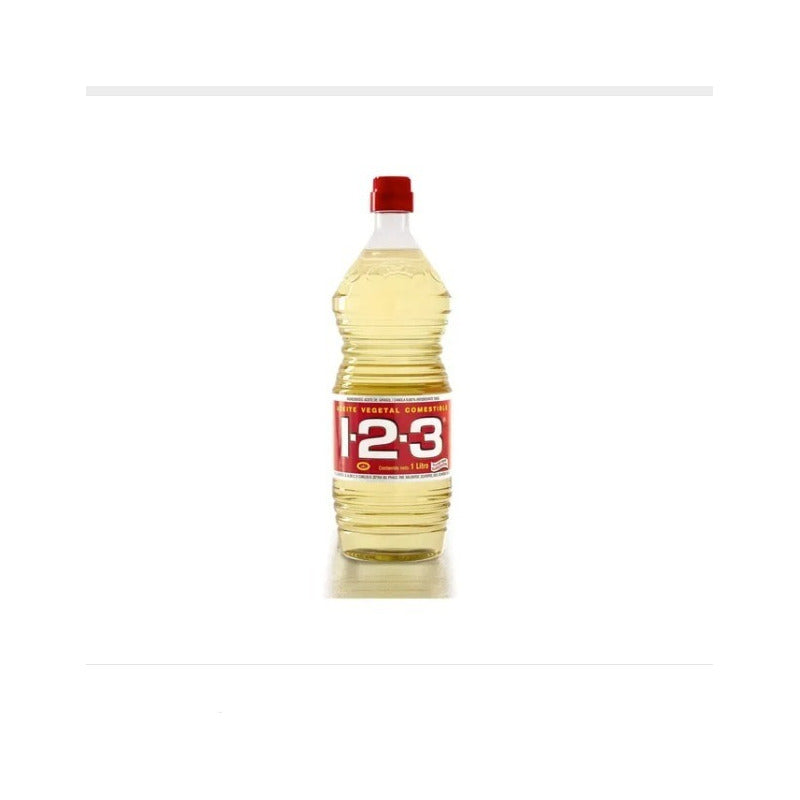 Aceite Vegetal 1-2-3 1l Comestible