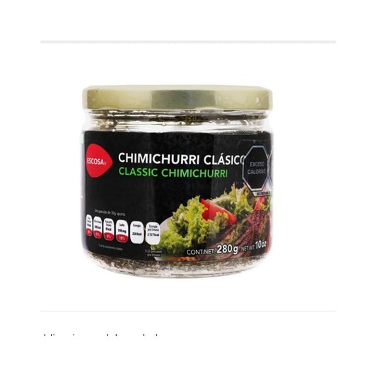 Chimichurri Clasico Escosa De Buen Sabor 280 Gr