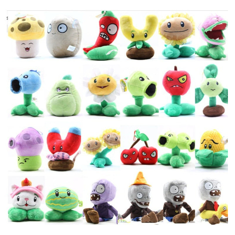 Peluche Plantas Vs Zombies 10 Piezas Envio Gratis