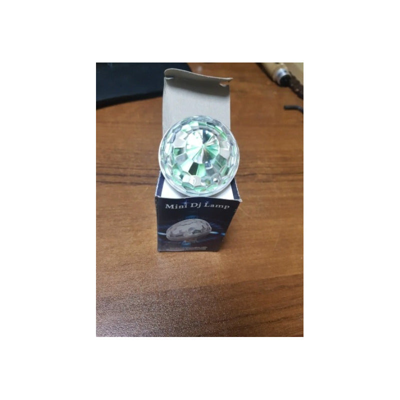 Luz Led Mini Dj Auto Esfera Disco 5v Usb Jetta Moto Vw Color - Eurotruck Mexico
